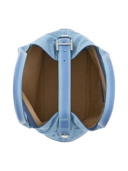 Borsa Shopping donna Script Media azzurro Hogan | KBW01PA1300U3M7D81