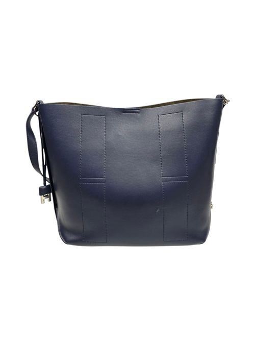 borsa donna modello secchiello grande blu Hogan | KBW01RS0300TZPU604