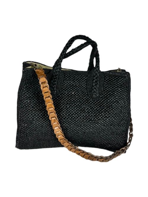 shopping donna rary in rafia nero IBELIV | RARYBLACK