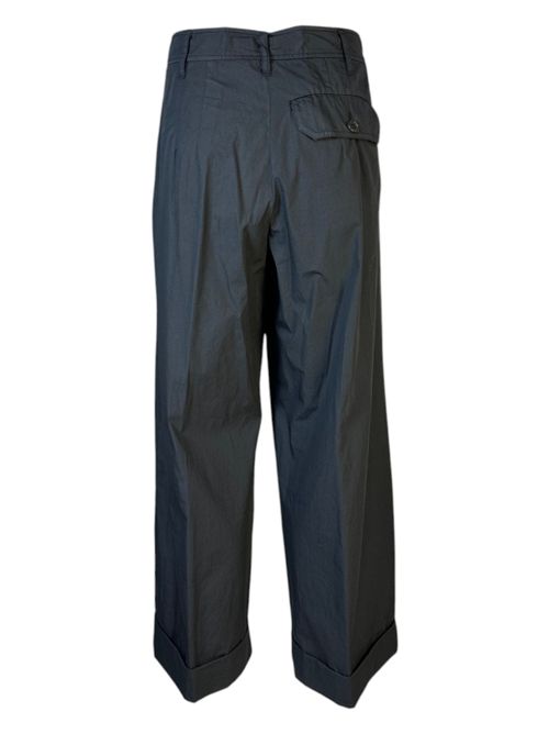 black wide leg sailcloth pants Kiltie | SPENCER-T4802690