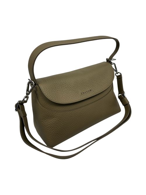 borsa donna nana media in pelle soft tortora Orciani | B02176-SOFTKIWI