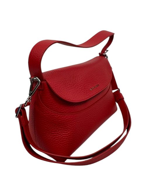 borsa donna nana media in pelle soft rosso Orciani | B02176-SOFTMALBORO
