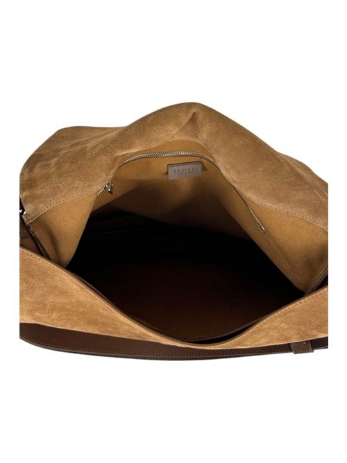 bisaccia donna diana in camoscio cuoio Orciani | B02190-PEACHSELLA