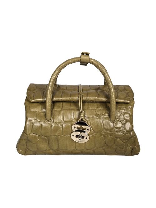 women's handbag in military safari leather Zanellato | 068750-1980000Z0274