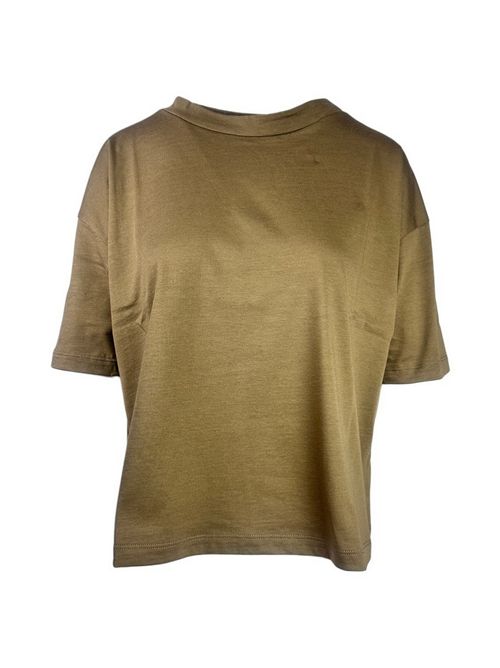 t-shirt donna manica corta castagna Aragona | D3358TP811