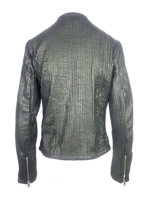 biker donna in pelle plisset nero Bomboogie | JWCATY-LLJ690