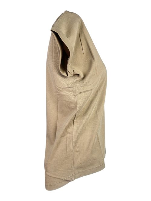 t-shirt donna girocollo tortora Bomboogie | TW7972-JSY6184