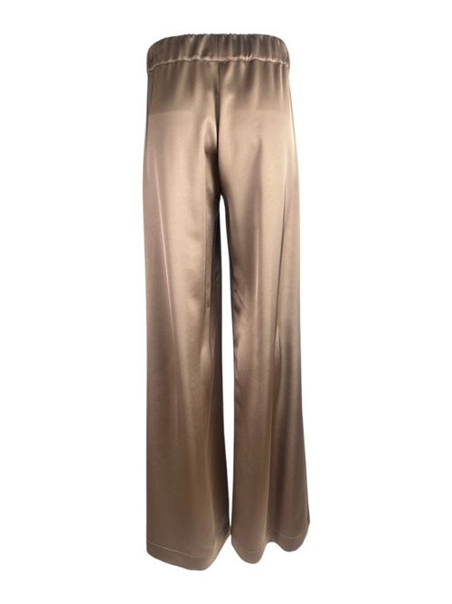 pantalone donna in raso marrone D.EXTERIOR | 626636
