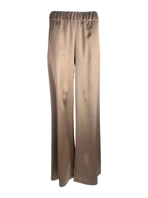 pantalone donna in raso marrone D.EXTERIOR | 626636