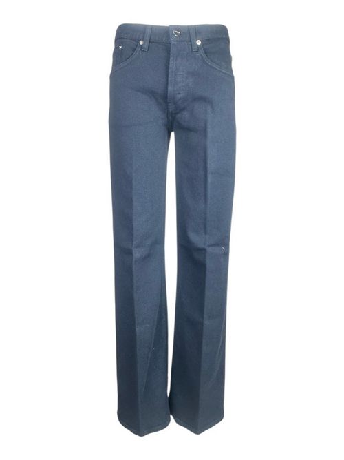 pantalone donna jakline in bull denim blu Dondup | DP427-BSE037KPT890