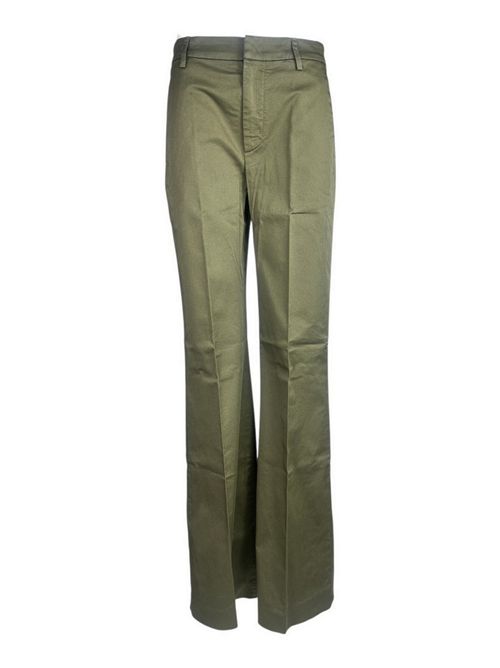 pantalone janice in gabardina militare Dondup | DP771-GS0096DPTD637
