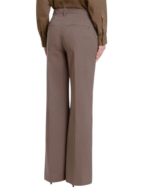 pantalone janice in gabardina militare Dondup | DP771-GS0096DPTD718