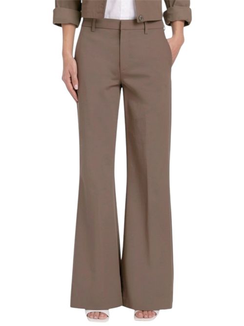 pantalone janice in gabardina militare Dondup | DP771-GS0096DPTD718