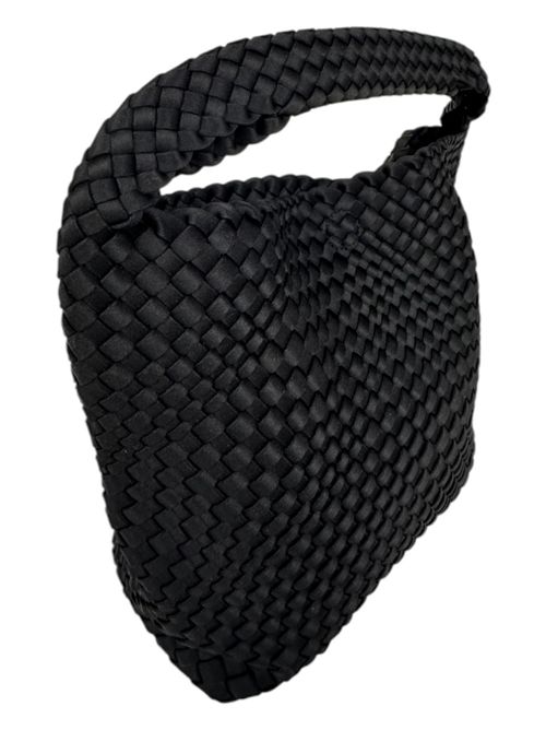 bisaccia donna intrecciata nero Fez | 9221NERO