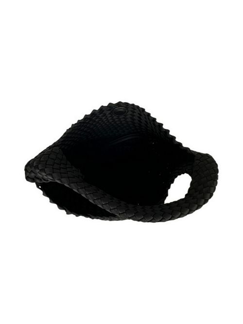 bisaccia donna intrecciata nero Fez | 9221NERO