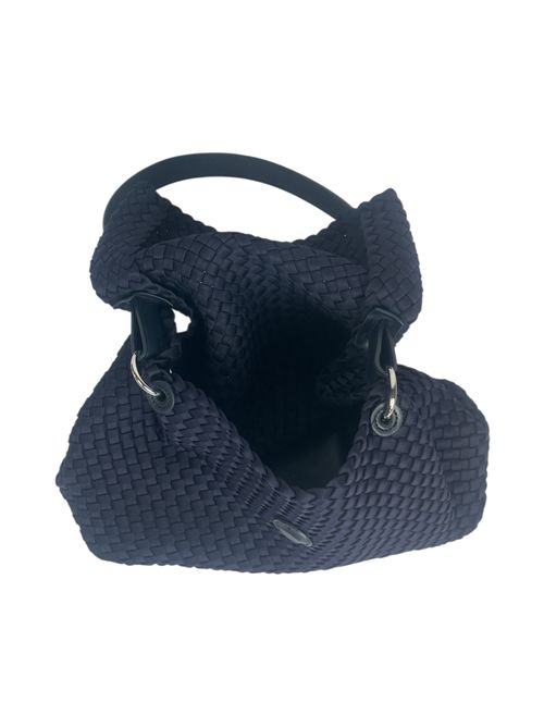 borsa donna intrecciata blu Fez | 9231BLU