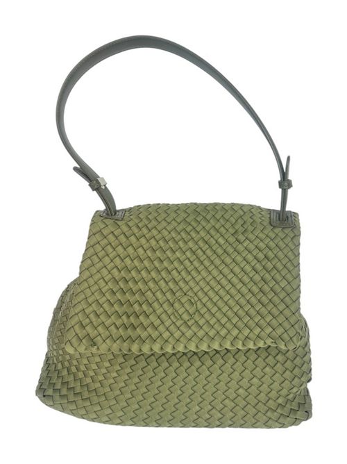 borsa donna intrecciata militare