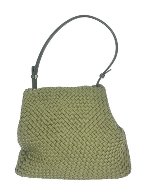 borsa donna intrecciata militare Fez | 9231MILITARY