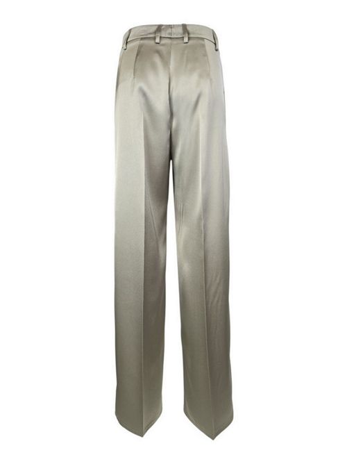 pantalone donna in raso largo sabbia Gnossienne | 3514-4331346