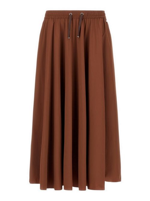 gonna donna in tela vela tabacco Herno | GN000007D2240