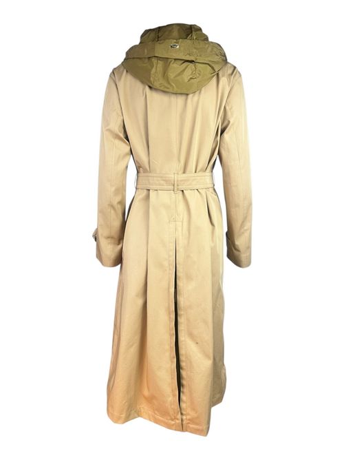 trench donna in cotone cammello Herno | IM000195D-132382157
