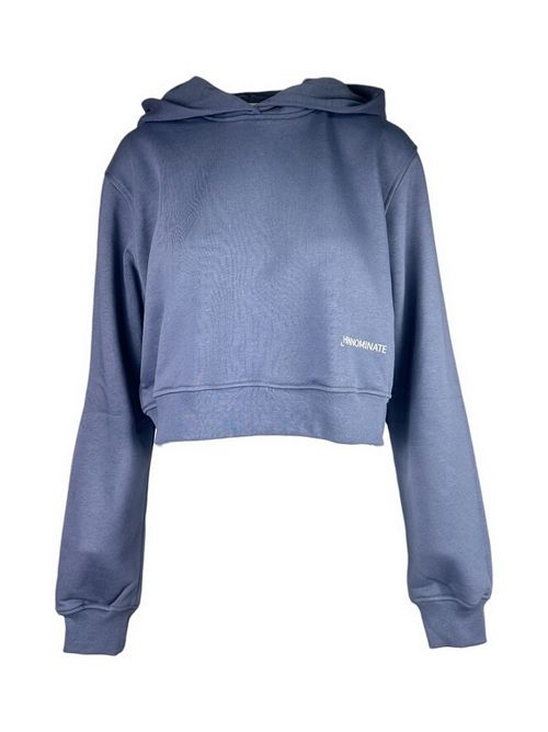 felpa donna a scatola con cappuccio in cotone aviazione Hinnominate | HMABW02363-TMTF0009GR74