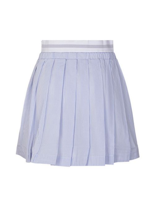 Light blue and white striped women's miniskirt Hinnominate | HMABW02620-TMTL0025BL02