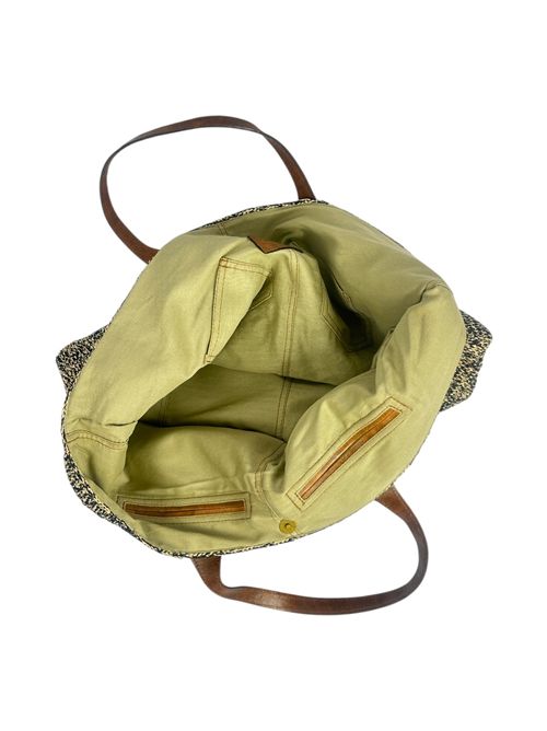 Shopping donna Laza 2 beige e nero IBELIV | LAZA2TIGA