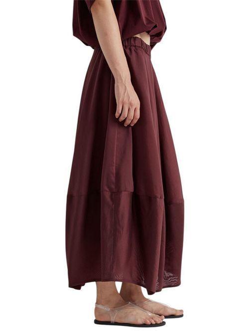 gonna donna in mussola bordeaux MEIMEIJ | E6/I/M6EF12881