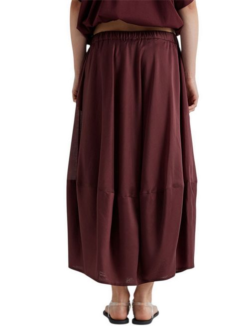 gonna donna in mussola bordeaux MEIMEIJ | E6/I/M6EF12881