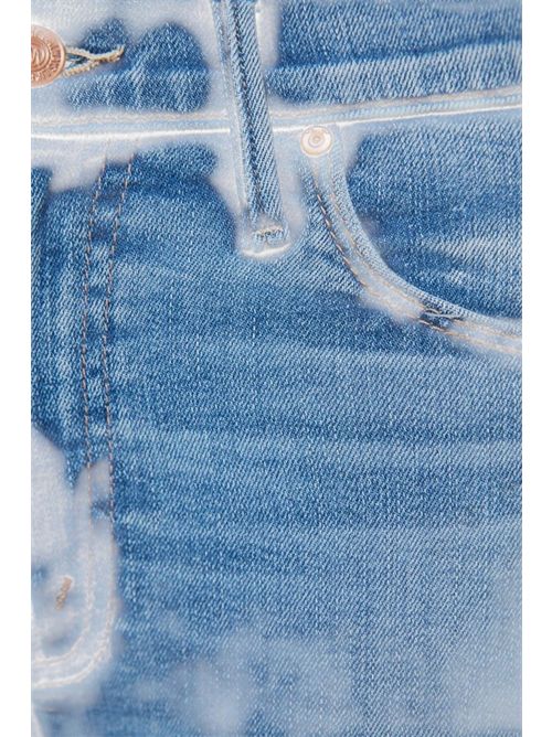 Women's The Weekender Fray Ride Hard Live Louder jeans Mother | 1535-2104RHL