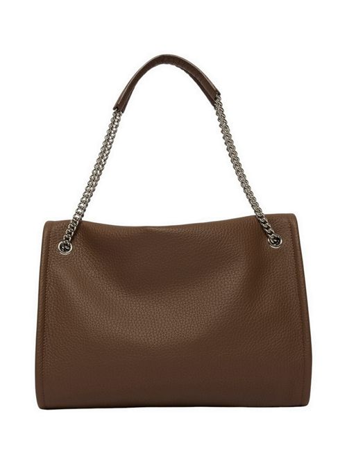 Borsa donna Venus Soft Midi in pelle martellata biscotto Orciani | B02212-SOFTCOCOA