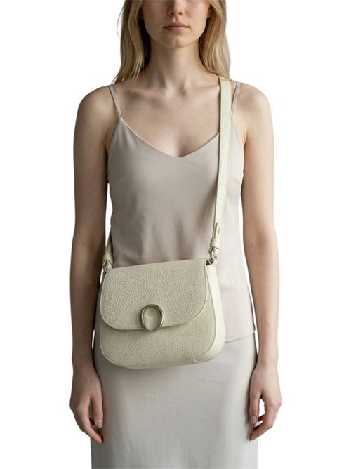 borsa donna kate xs in pelle soft bianco Orciani | B02221-SOFTBIANCO