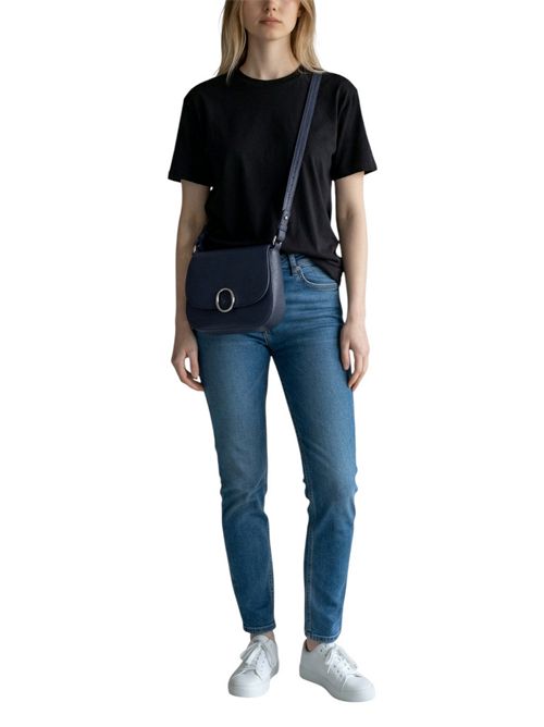 borsa donna kate xs in pelle soft blu Orciani | B02221-SOFTNAVY