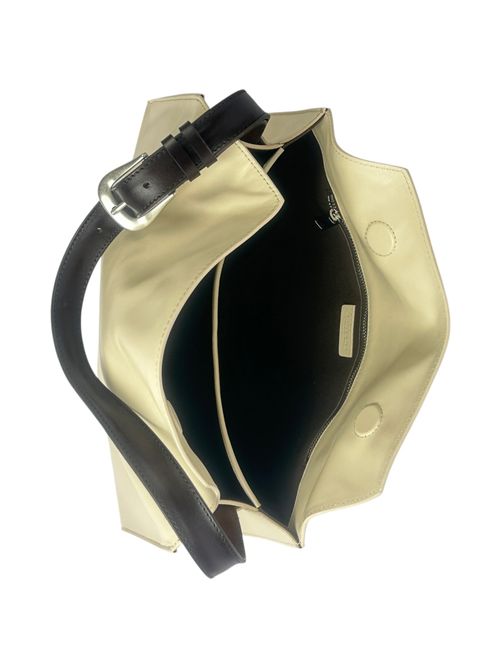 borsa donna trinity media in pelle liscia avorio Orciani | B02231-JUNGLEBURRO