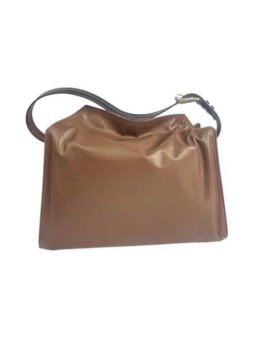 borsa donna trinity media in pelle liscia marrone Orciani | B02231-JUNGLECOCOA