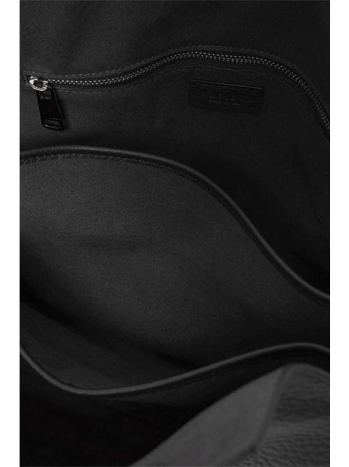 Borsa donna Trinity Soft Midi in pelle martellata nero Orciani | B02231-SOFTNERO