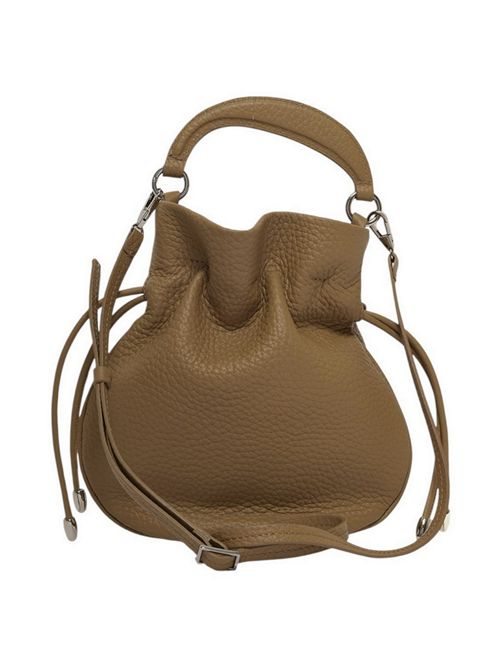 Mini bag donna Juice n pelle martellata biscotto Orciani | B02233-SOFTBISCOTTO