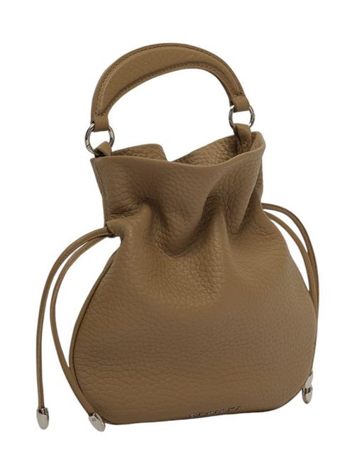 Mini bag donna Juice n pelle martellata biscotto Orciani | B02233-SOFTBISCOTTO