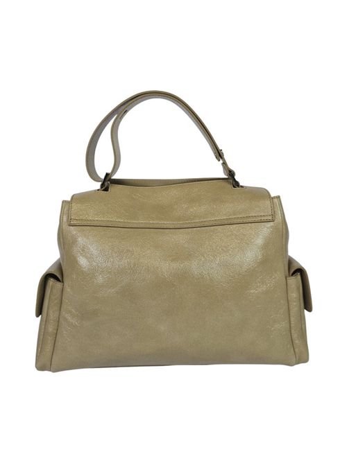borsa donna sveva cargo media in pelle perlata biscotto Orciani | BT2006-STARKBISCOTTO
