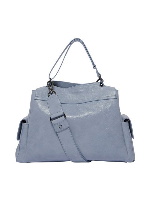 borsa donna sveva cargo media in pelle perlata Orciani | BT2006-STARKCIELO