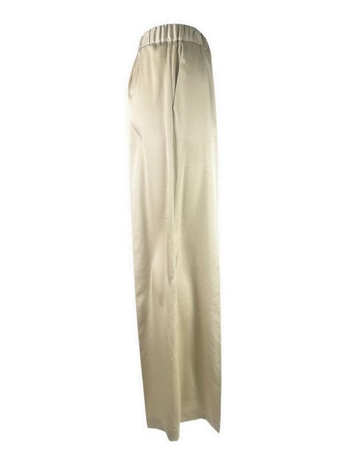 pantalone donna in poliestere beige P.A.R.O.S.H. | D232286-PAKY004