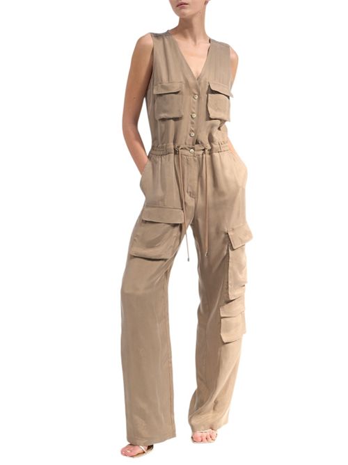 tuta donna in cupro salvia Rame | NSTUT02-7VI0392OIL