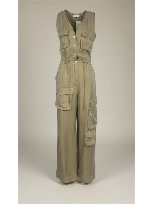 tuta donna in cupro salvia Rame | NSTUT02-7VI0392OIL