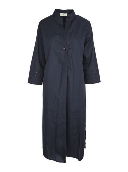 abito donna con paillettes blu