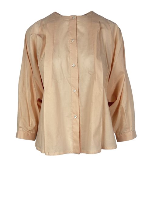 camicia donna over in mussola rosa Xacus | AILEEN-25110440