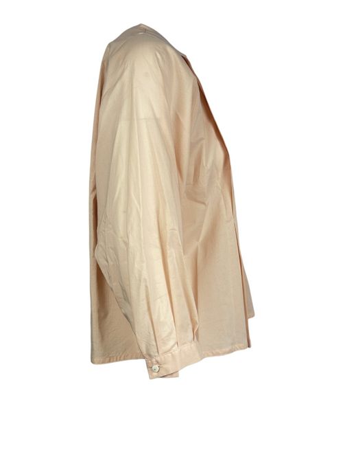 camicia donna over in mussola rosa Xacus | AILEEN-25110440