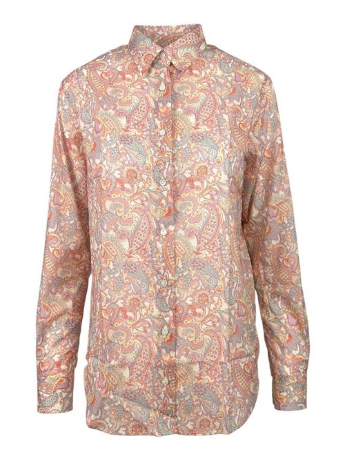camicia donna uomo fantasia cachemire multicolor Xacus | MARTA-25575003