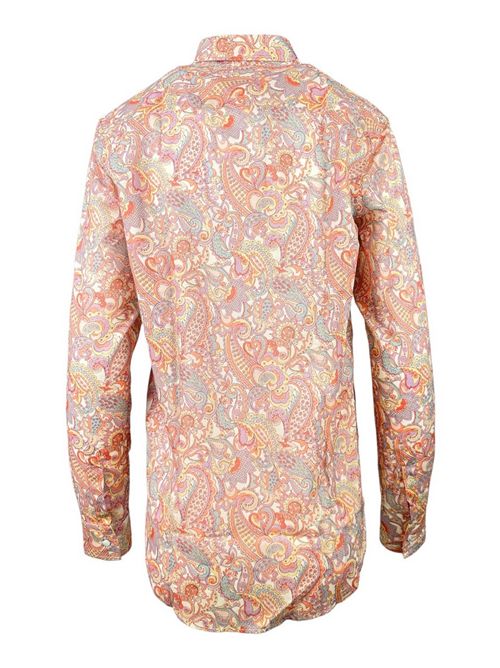 camicia donna uomo fantasia cachemire multicolor Xacus | MARTA-25575003