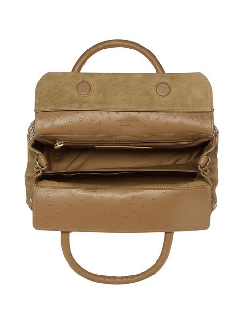 borsa donna dotta small in pelle Zashmere & Cactus biscotto Zanellato | 070800S-2270000Z0248